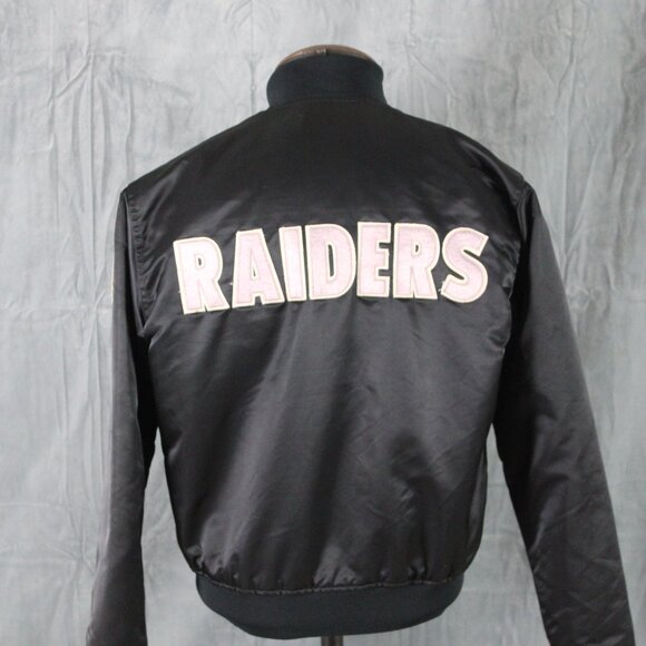 LA Raiders Jacket (VTG) - Satin Classic by Starter - Men's Medium - Picture 6 of 10